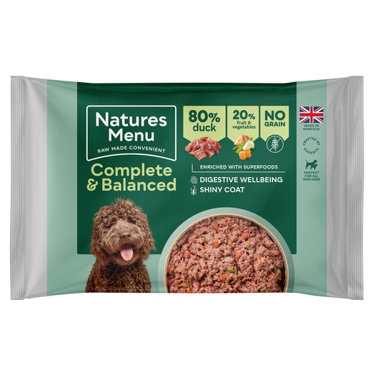 Natures Menu 80/20 Block Duck 500g ❄ Natures Menu 