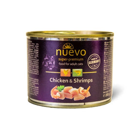 Nuevo Cat Adult Chicken & Shrimps 200g Nuevo 