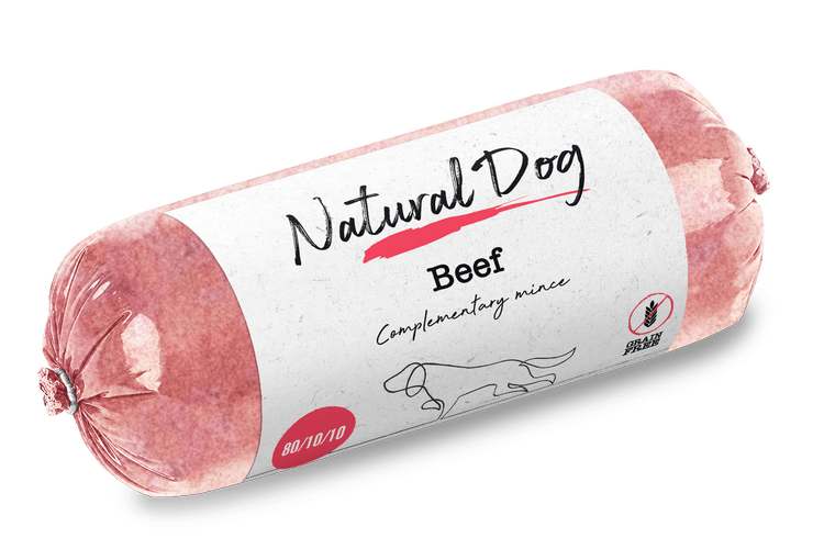 Natural Dog Beef 80:10:10 500g Natural Dog 