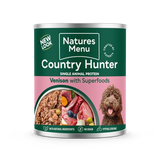 Natures Menu Country Hunter Venison/Blueberry 600g Wet Dog Food Natures Menu 
