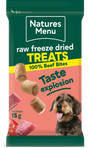 Natures Menu Freeze Dried Bites Beef 15g Natures Menu 