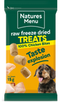 Natures Menu Freeze Dried Bites Chicken 15g Natures Menu 