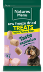 Natures Menu Freeze Dried Bites Turkey 15g Natures Menu 