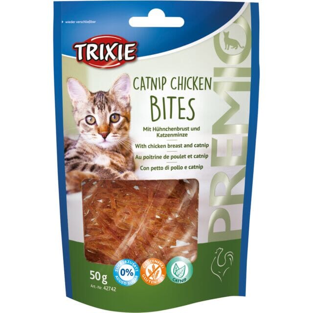 Trixie Catnip Chicken Bites 50G Trixie 