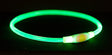 Trixie USB LED Dog Collar S-M Green 40cm Dog Safety Lights Trixie 