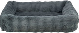 Trixie Elli Bed, Square, 80 x 60 cm, Dark Grey Dog Beds TRIXIE 