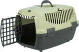 Trixie Capri 1 transport box, XS: 32 ? 31 ? 48 cm, dark grey/pastel green Pet Carriers TRIXIE 