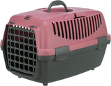 Trixie Capri 1 transport box, XS: 32 ? 31 ? 48 cm, dark grey/antique pink Pet Carriers TRIXIE 