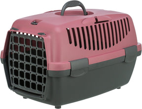 Trixie Capri 1 transport box, XS: 32 ? 31 ? 48 cm, dark grey/antique pink Pet Carriers TRIXIE 