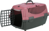 Trixie Capri 1 transport box, XS: 32 ? 31 ? 48 cm, dark grey/antique pink Pet Carriers TRIXIE 