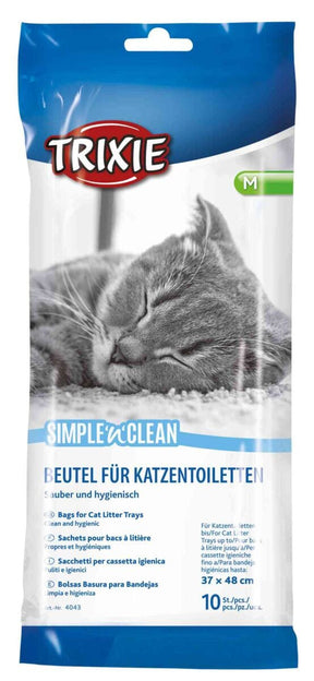 Simple 'n' Clean Bags For Litter Trays M 10pcs Cat Litter Tray Liners TRIXIE 