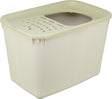 Trixie Hop-In Top-Entry Cat Litter Tray Grey/Green Cat Litter Trays Trixie 