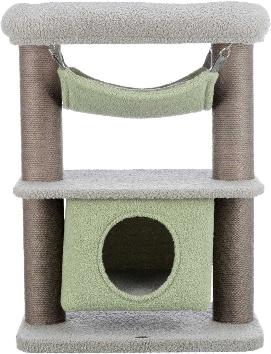 Trixie Lunito Cat Tree with Hammock Grey/Mint 71cm Cat Trees Trixie 