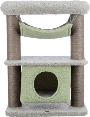 Trixie Lunito Cat Tree with Hammock Grey/Mint 71cm Cat Trees Trixie 