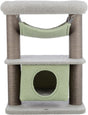 Trixie Lunito Cat Tree with Hammock Grey/Mint 71cm Cat Trees Trixie 