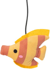 Trixie Playing Rod with Fish 46 cm Cat Toys TRIXIE 