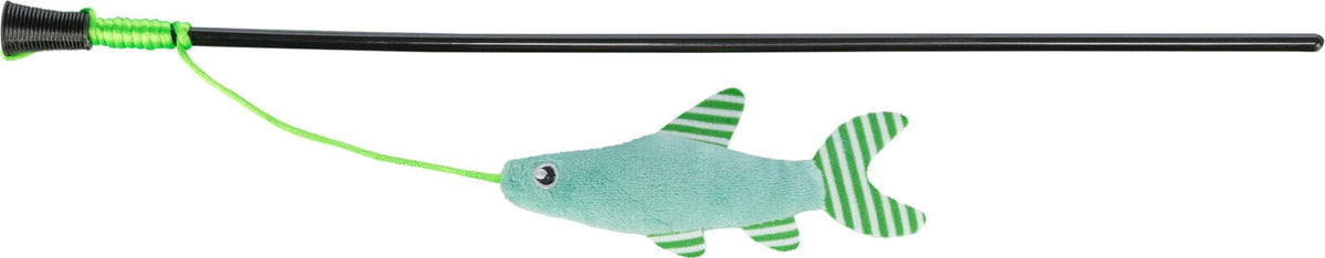 Trixie Fish Cat Teaser Wand 42cm Cat Toys Trixie 