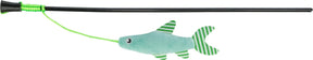 Trixie Fish Cat Teaser Wand 42cm Cat Toys Trixie 