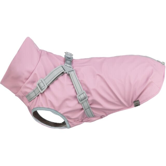 Trixie Pontis Rain Coat/Harness All-In-One Pink Trixie 