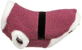 Trixie Xmas coat Saint Nick, plush, M: 45 cm, bordeaux Dog Coats TRIXIE 