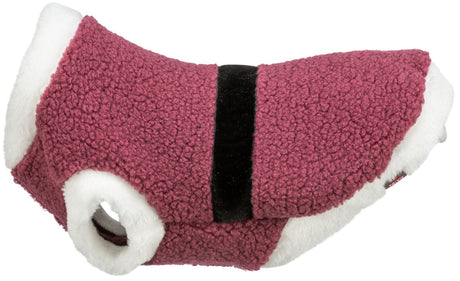 Trixie Xmas coat Saint Nick, plush, XS: 30 cm, bordeaux Dog Coats TRIXIE 