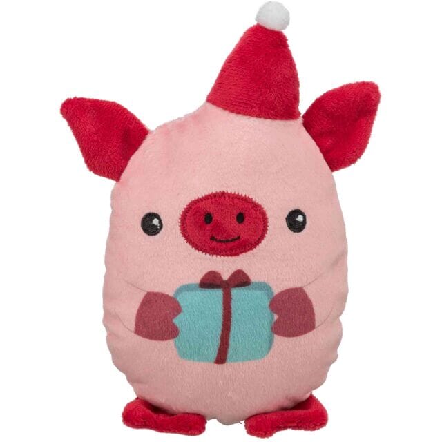 Trixie Xmas Pig Plush 19cm Trixie 