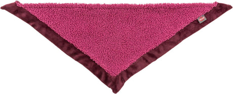 Trixie Xmas neckerchief, plush, 75 cm, bordeaux Dog Bandanas TRIXIE 