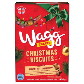 Wagg Xmas Biscuit Box 450g Wagg 
