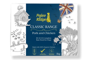 Paleo Ridge Pork & Chicken Complete 1kg ❄ Raw Dog Food Paleo Ridge 