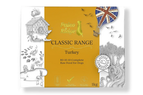 Paleo Ridge Turkey Complete 1kg ❄ Raw Dog Food Paleo Ridge 