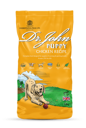 Dr John Puppy Chicken Complete Dry Puppy Food 10kg Dry Dog Food Dr John 
