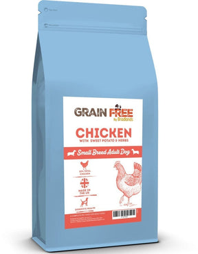 Bradlands Grain Free Small Breed Chicken 6kg Dry Dog Food Bradlands 