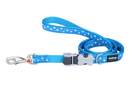 Red Dingo SuperLead Design Stars White on Turquoise Medium Red Dingo 