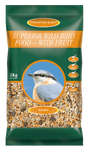 Johnston & Jeff Superior Wild Bird Food with Fruit 2kg Wild Bird Food Johnston & Jeff 