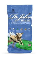 Dr John Silver Chicken & Vegetables Dry Dog Food 15kg Dry Dog Food Dr John 