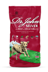 Dr John Silver Beef & Vegetables Dry Dog Food 15kg Dry Dog Food Dr John 