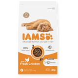 IAMS Kitten Chicken Dry Cat Food 2kg Dry Cat Food Iams 