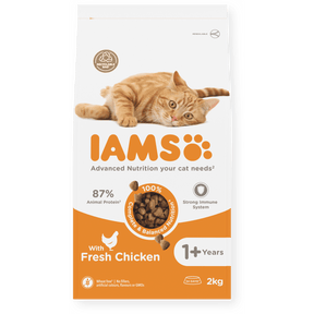 IAMS Adult Chicken Dry Cat Food 2kg Dry Cat Food Iams 