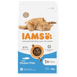 IAMS Adult Ocean Fish Dry Cat Food 2kg Dry Cat Food Iams 