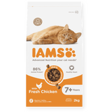 IAMS Senior 7+ Chicken Dry Cat Food 2kg Dry Cat Food Iams 