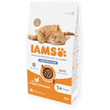 IAMS Light & Sterilised Chicken Dry Cat Food 2kg Dry Cat Food Iams 