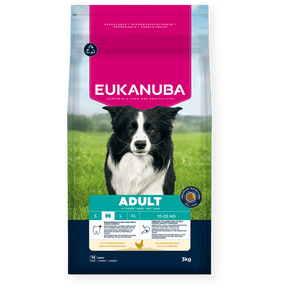 Eukanuba Active Adult Medium Breed Chicken Dry Dog Food 3kg Dry Dog Food Eukanuba 