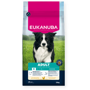 Eukanuba Active Adult Medium Breed Chicken Dry Dog Food 12kg Dry Dog Food Eukanuba 