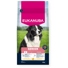 Eukanuba Senior Medium Breed Chicken Dry Dog Food 12kg Dry Dog Food Eukanuba 