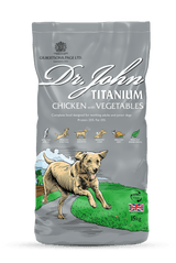 Dr John Titanium Chicken Dry Dog Food 15kg Dry Dog Food Dr John 
