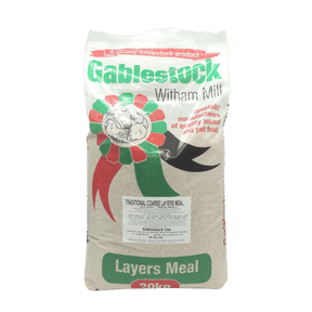 Gablestock Coarse Layers Meal 20kg Poultry Gablestock 