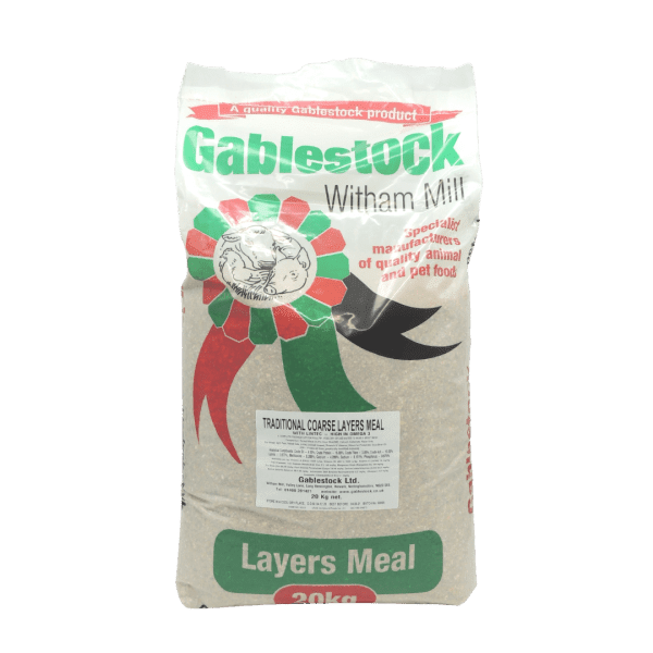 Gablestock Coarse Layers Meal 20kg Poultry Gablestock 