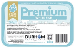 DAF Premium White Fish Dinner 500g ❄ Durham Animal Feeds 