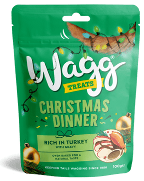 Wagg Xmas Dinner Treat 100g Wagg 