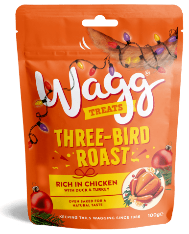 Wagg 3 Bird Roast Treat 100g Wagg 